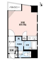 ダイナコート千代県庁口の間取り画像