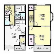 ル・ボヌール Bの間取り画像