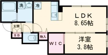gr鹿野の間取り画像
