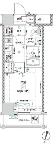 La Douceur吉野町の間取り画像