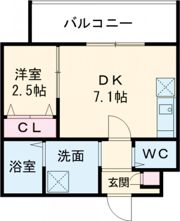 大浜北町シーエム・シスの間取り画像