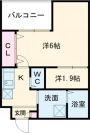 大浜北町シーエム・シスの間取り画像