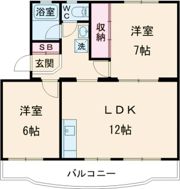 タイヨーハイツの間取り画像