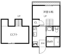 ロフティ西院の間取り画像