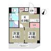 杉浦ハイツ狭山の間取り画像