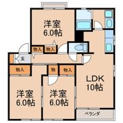グランデージの間取り画像