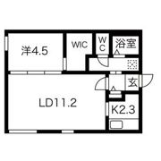ART PARK II(アートパーク II)の間取り画像