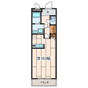 マインツ二俣川の間取り画像