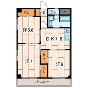 ペアパークⅡの間取り画像