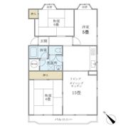 コーポ栗林の間取り画像