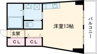 チサンマンション上前津の間取り画像
