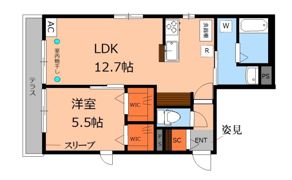 ルミナーレの間取り画像