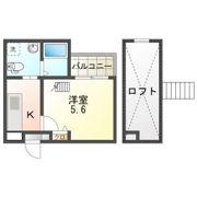 CRASTINE高畑の間取り画像