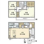 美合町つむぎ東戸建の間取り画像
