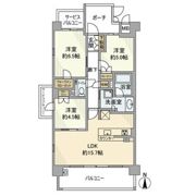 プレミスト鶴見横堤の間取り画像