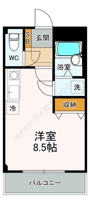 コンフォール港南台の間取り画像