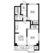 マンション中村の間取り画像