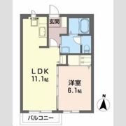 ルミエール北山の間取り画像