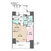 ザ・パークハウス品川荏原中延の間取り画像