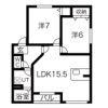 フレシールIIの間取り画像