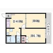 アミューズ尾上Ⅰの間取り画像