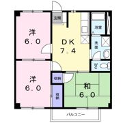 メゾンエスポワールAの間取り画像