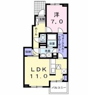 サン・ブライトC館の間取り画像