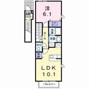 メゾンパルフェ Ⅱの間取り画像