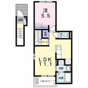 アスト サンセールⅠの間取り画像