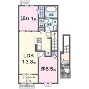 スケールⅠの間取り画像