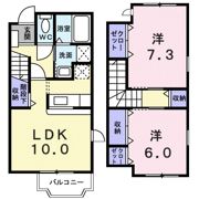 ミニヨンフルールBの間取り画像