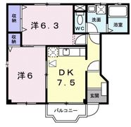 ブロード ヒルの間取り画像