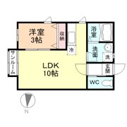 Park Squareの間取り画像