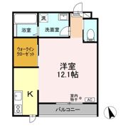 メゾンランディの間取り画像