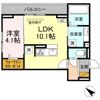 (仮称)D-ROOM神明町Ⅱ Bの間取り画像