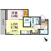 D-SOLACE幕張本郷2丁目の間取り画像