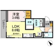 D-SOLACE幕張本郷2丁目の間取り画像