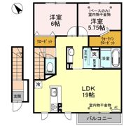 バンブカーサの間取り画像