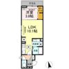 D-ROOM中央Ⅰの間取り画像