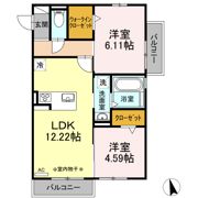グランメゾン･新瀬戸 Aの間取り画像