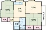 レジデンス松岡園Aの間取り画像