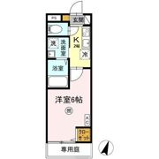 レジデンス平山の間取り画像