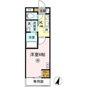 レジデンス平山の間取り画像