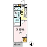 レジデンス平山の間取り画像