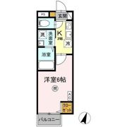レジデンス平山の間取り画像
