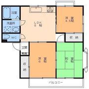 クリスタルハイムの間取り画像