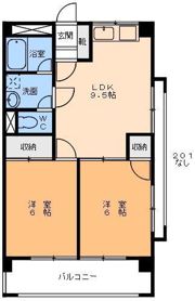 共和マンションの間取り画像