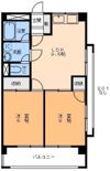 共和マンションの間取り画像