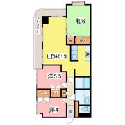 URBAN CONCIERIA城東の間取り画像