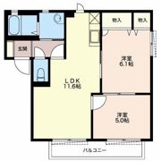 サニーホームズ Aの間取り画像